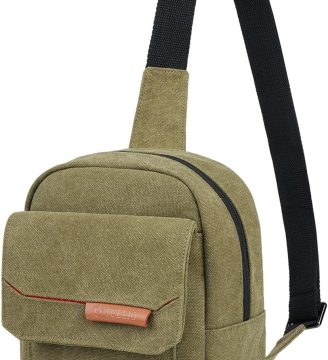 TULLIO Camera Bag Small Crossbody Camera Bag Case Purse Waterproof Canvas Shoulder Case Sling Designer for Mirrorless or DSLR SLR